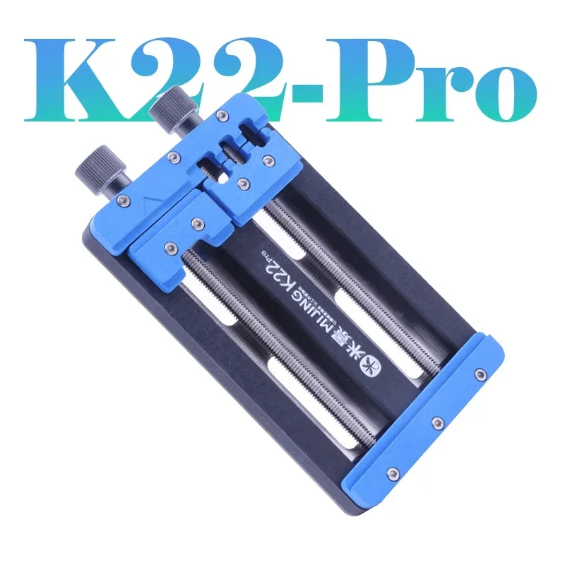 

Mijing K22 Pro Универсальный держатель печатной платы, двойной вал, паяльное приспособление для мобильного телефона, процессора, удаления клея Nand, микросхема, сварочный зажим