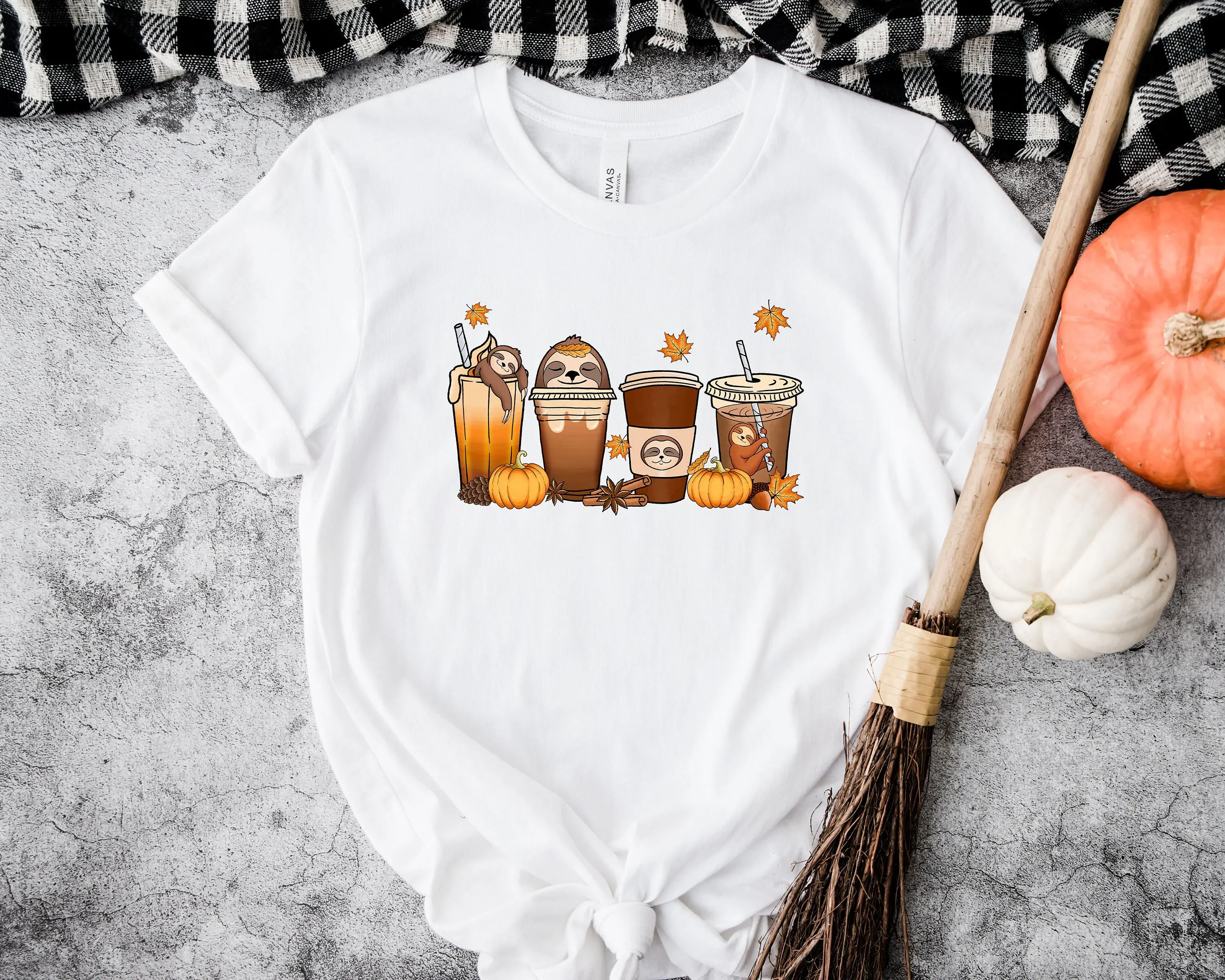 Осенняя кофейная футболка на День благодарения Sweat Gobble Turkey
