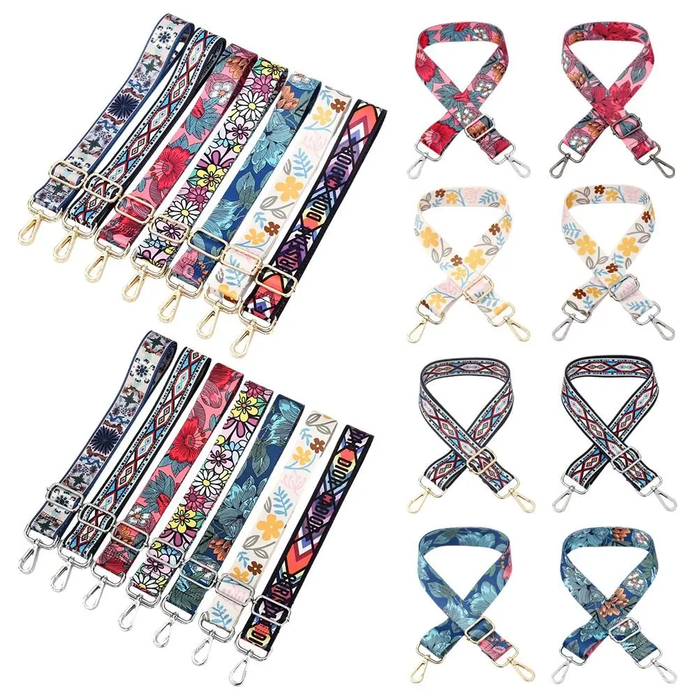 

Fashion Adjustable Replacement Wide Bag Strap Shoulder Bag Strap Nylon Colored Handbag Belt