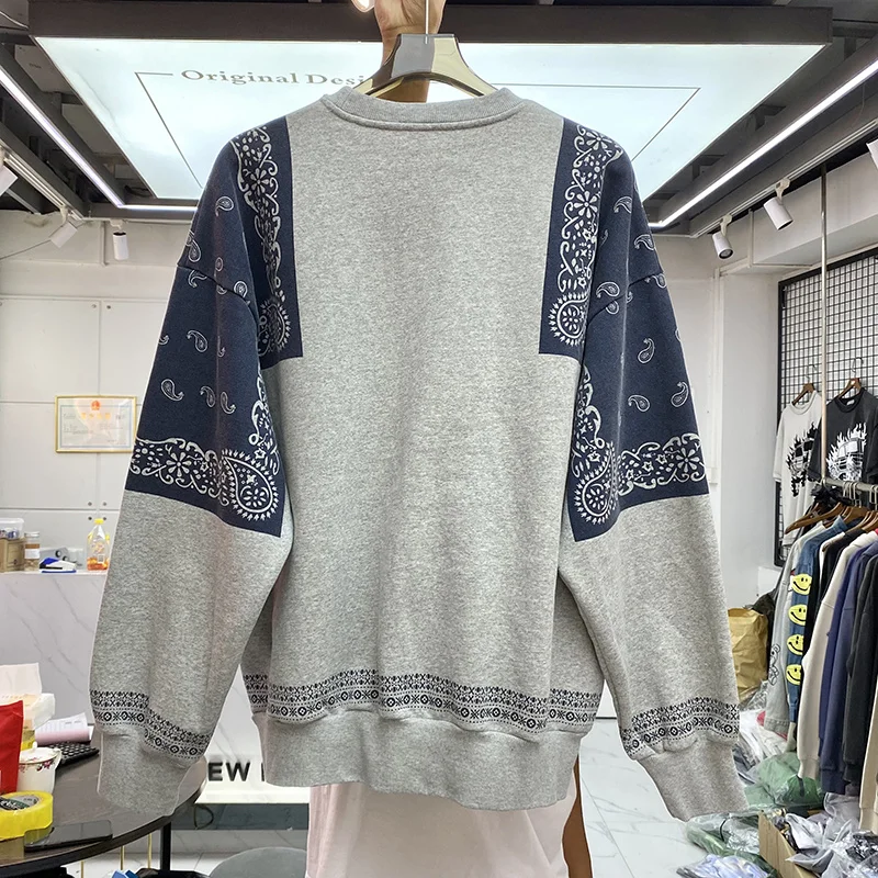 

hip-hop 23ss Cashew NEW Flowers Sweatshirts Kanye West CPFM XYZ Crewneck men women Pullover Hoodie sweatshirt