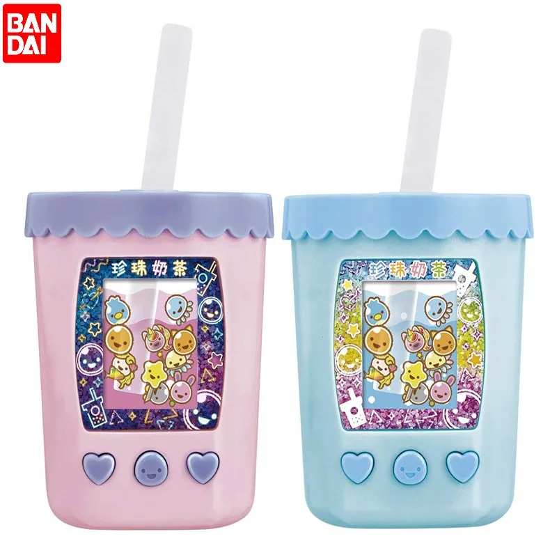 Bandai Bubble Tea Drinks Nostalgic Game Console Kawaii Limited Edition Japan Kids Gift Toy Game Collection Gifts For Kids