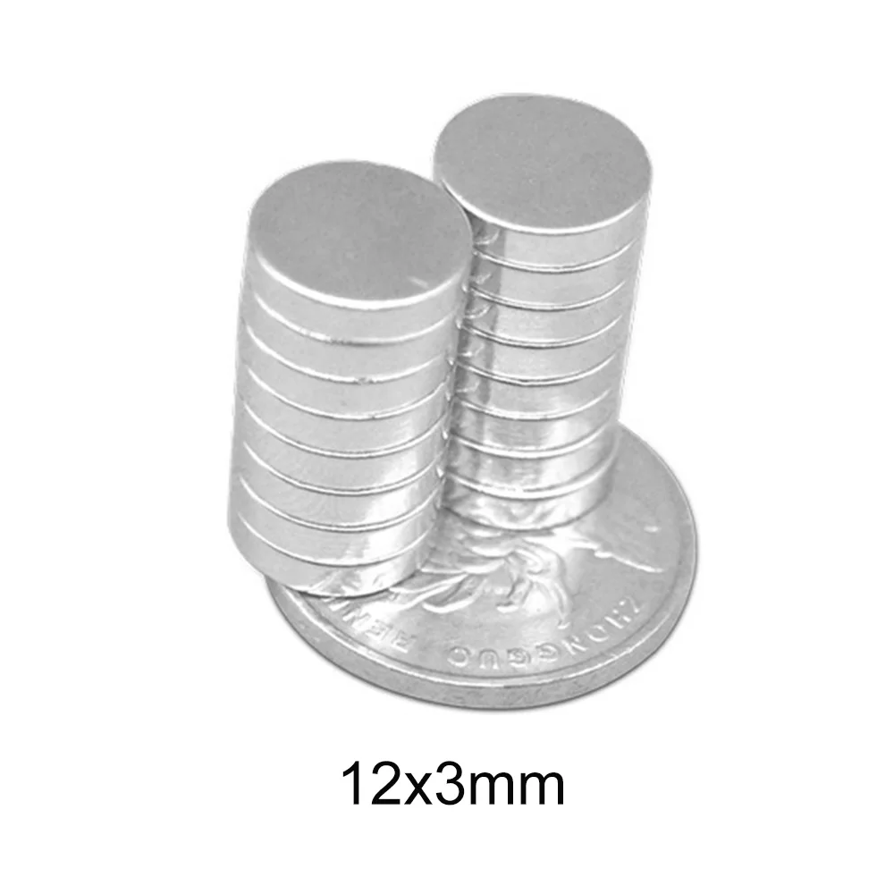 

Круглые магниты 12x3 мм