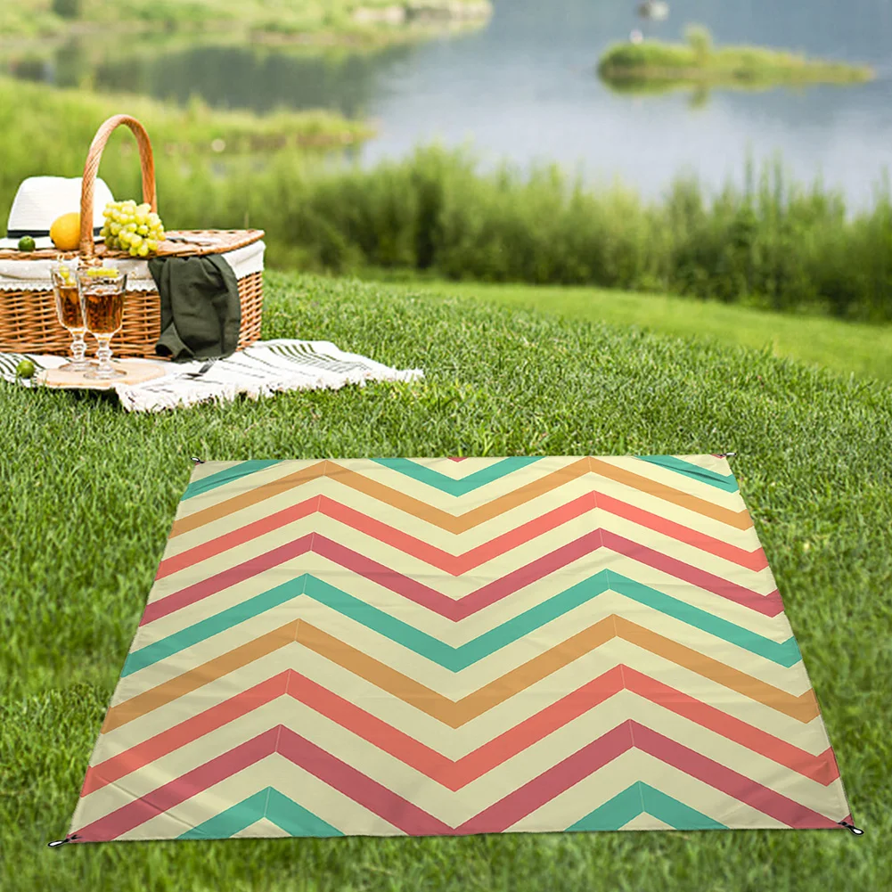 

Waterproof Pocket Folding Camping Mattress Portable Lightweight Mat Dirt Resistant Outdoor Picnic Sand Beach Blanket