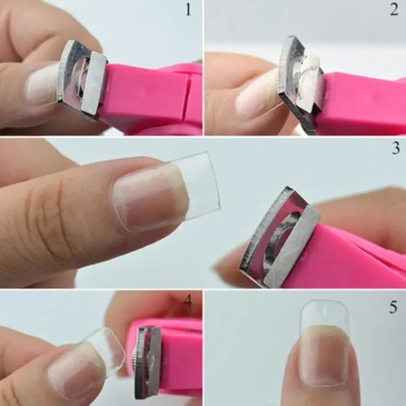 Obcinacz do krawędzi Tipsy paznokci Akrylowe sztuczne paznokcie Zestawy narzędzi potrójnego cięcia Manicure