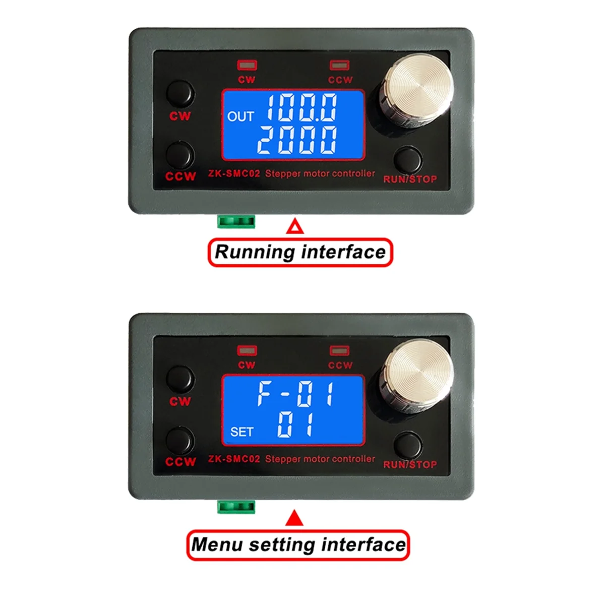 SMC02 шаговый двигатель вперед и назад модуль управления панель импульс/модуль