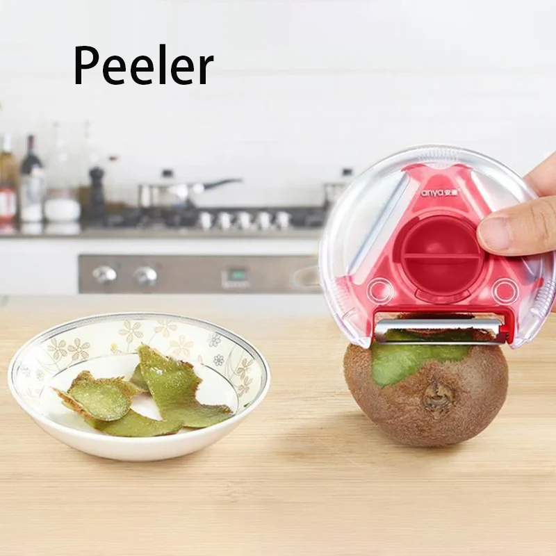 

Three-in-one Multi-function Peeler Household Potato Shredded Peeling Knife Kitchen Artifact Plane Apple Melon Fruit
