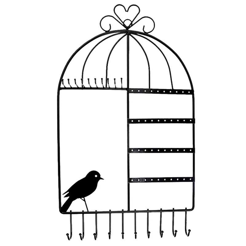 

Uclio Earring Organizer Jewelry Display Rack Stand Dangle and Hook Earrings Showcase Jewelry Organizer for Home Decor