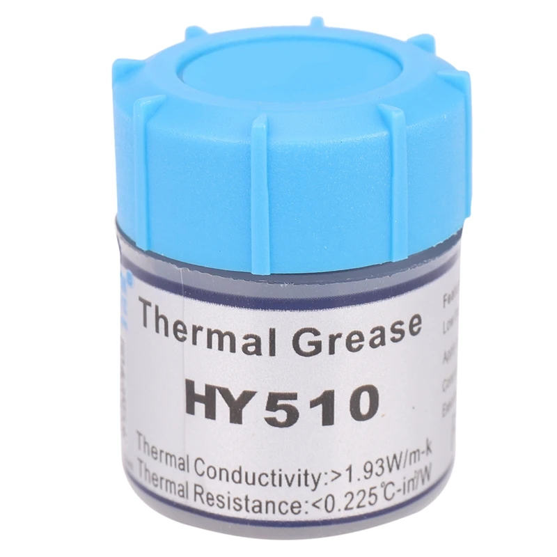 

HY510 10G Grey Thermal Conductive Grease Paste For CPU GPU Chipset Cooling