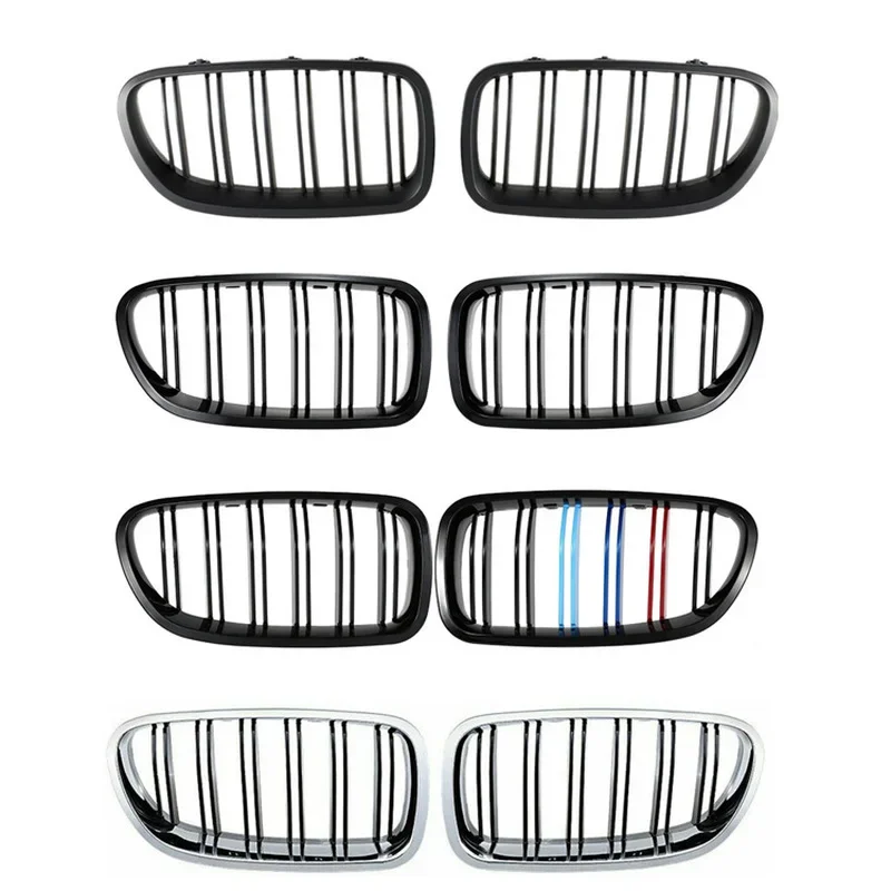 Фото Для BMW 5-Series F10/F11/F18 528i 535i 2010-2016 Передняя решетка почек №3