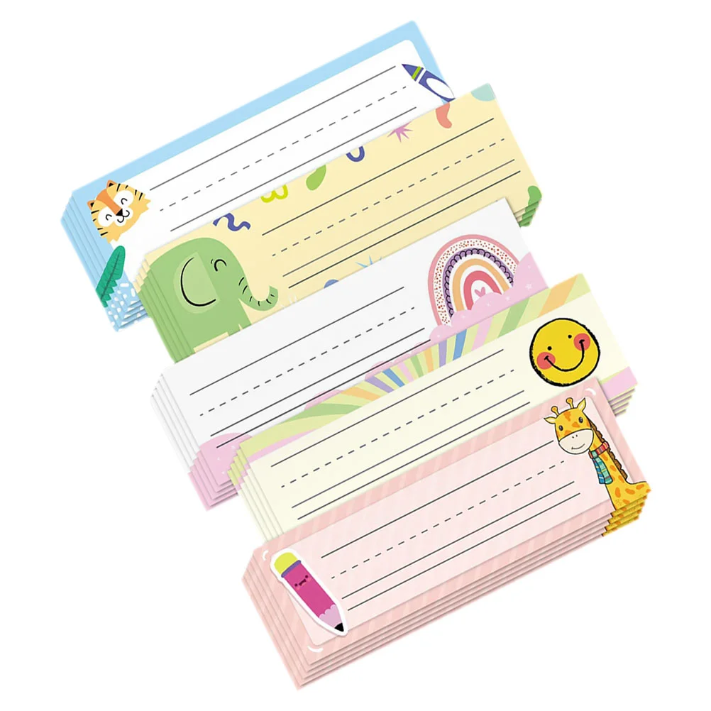 

25 Pcs Decor Name Tags Desk Elementary Desks Classroom Card Nameplates Kindergarten Decorative Student