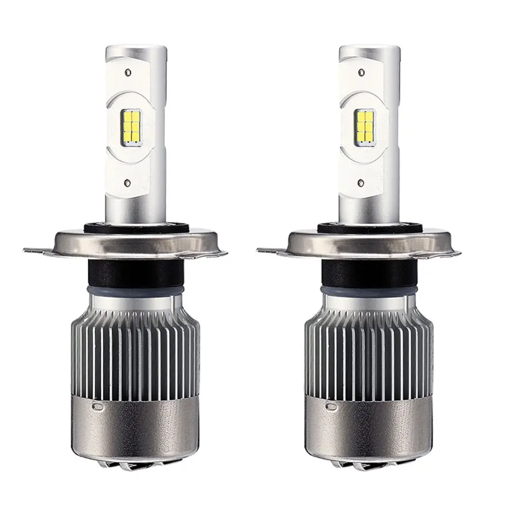 

1 Pair R3 Car LED Headlights H4 35W High Power 6000K 3000LM Super Bright Auto Headlamp Fog Light