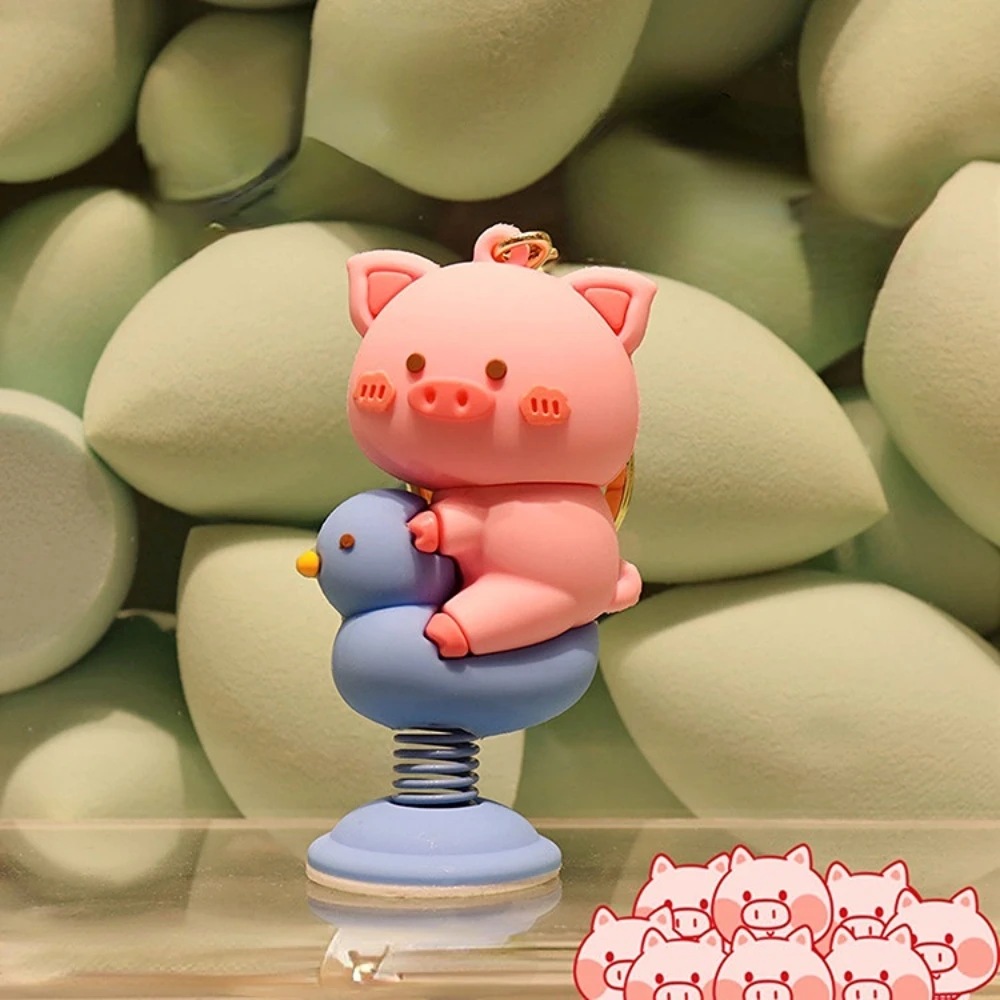 

Игрушка Для Украшения Приборной Панели Автомобиля-вибрирующая Голова Мультяшного Животного Весенняя Тема ПВХ Интерьерные Авто...