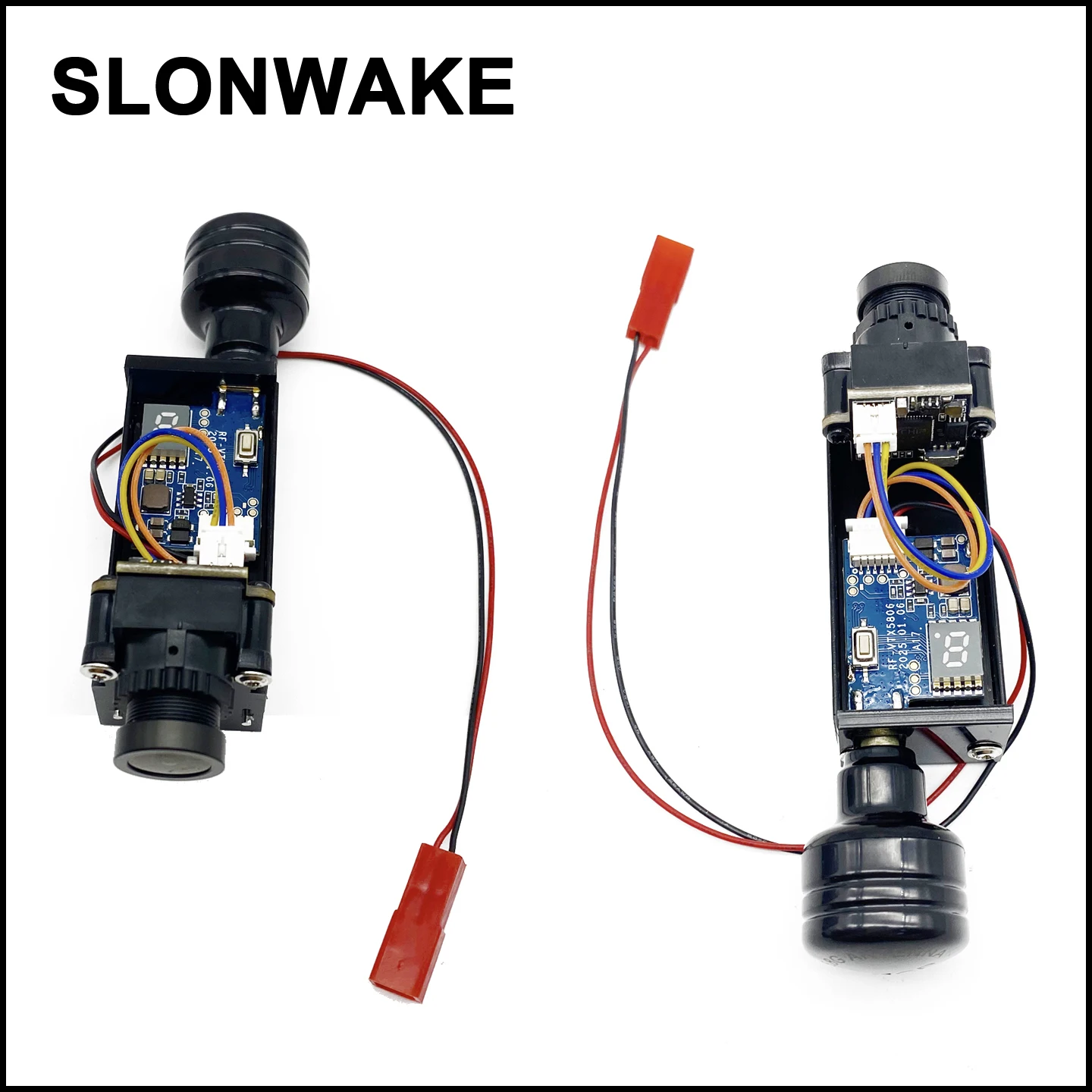 Фото Беспроводной передатчик видеосигнала SLONWAKE 5.8G 48CH 600mW и камера 1000TVL 2.8мм для радиоуправляемых FPV квадрокоптеров и дронов №5