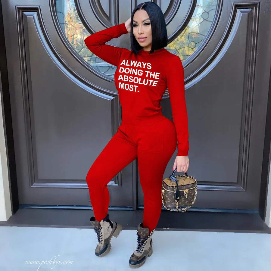 

New casual fashion two-piece slim pencil pants foreign trade women's suit