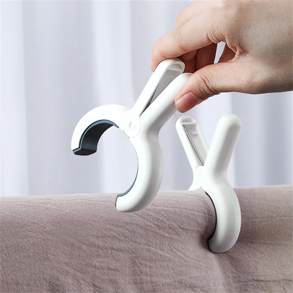 

1Set Clothespin Drying Quilt Large Clip Windproof Fixed Cotton Clothes Clip Household Seamless Bed Sheet Quilt Cover Clip