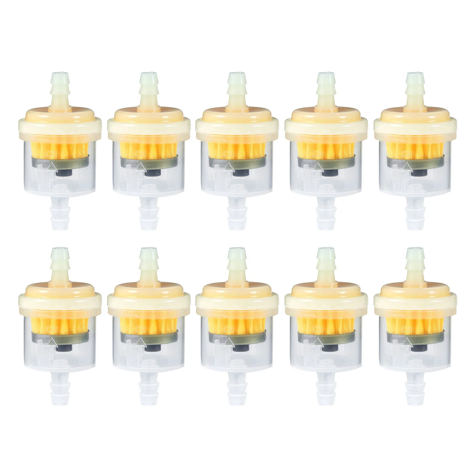 Купи 10Pcs Universal Inline Gas Fuel Filter For Dirt Bike Honda Yamaha Kawasaki Suzuki Motorcycle Accessories Oil Filter ABS за 299 рублей в магазине AliExpress