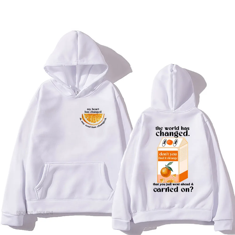 Noahh Kahann Stick сезон толстовки в стиле Харадзюку оранжевый сок графические для