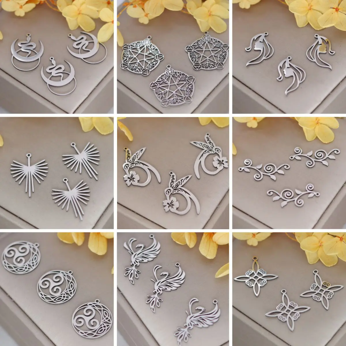 Винтажные филигранные серьги в виде цветка колибри | AliExpress