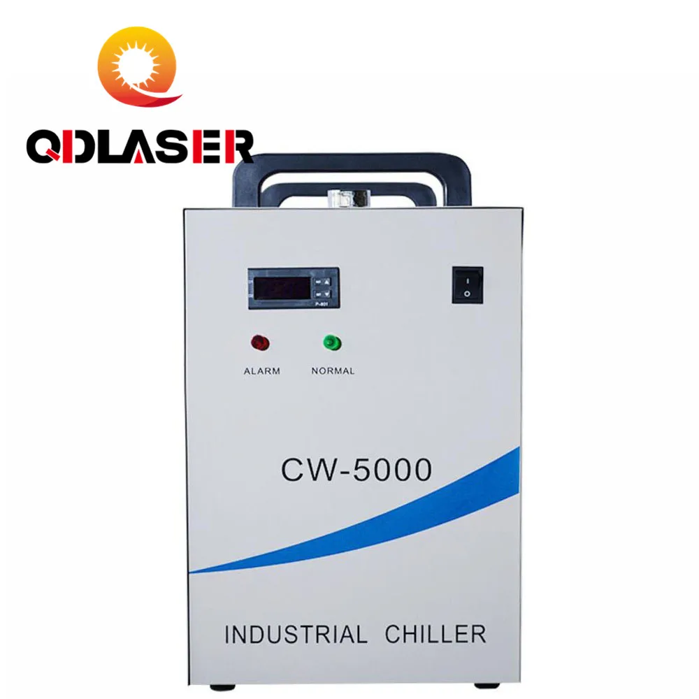 

QDLASER, промышленный охладитель воды 110 В, 60 Гц, стандартное устройство для лазерной гравировки и резки Co2
