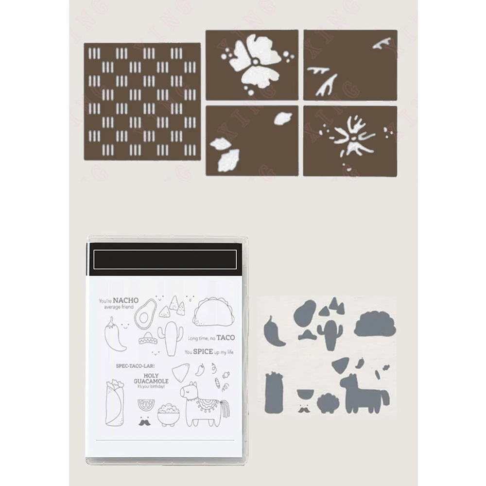 

Nacho Friend Birthday Flower Mold Newest Metal Cutting Dies Stamps Stencil 2023 Diy Scrapbook Craft Handmade Album Card Template