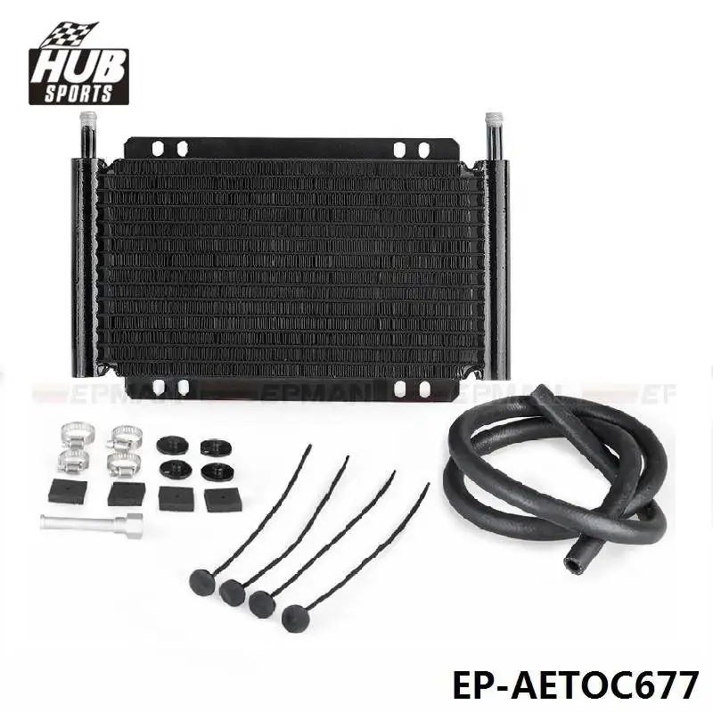 

Racing Car Performance 13 Row Cooling Products Plate & Fin Trans Cooler Kit (11/32") Series 8000 Type HU-AETOC677