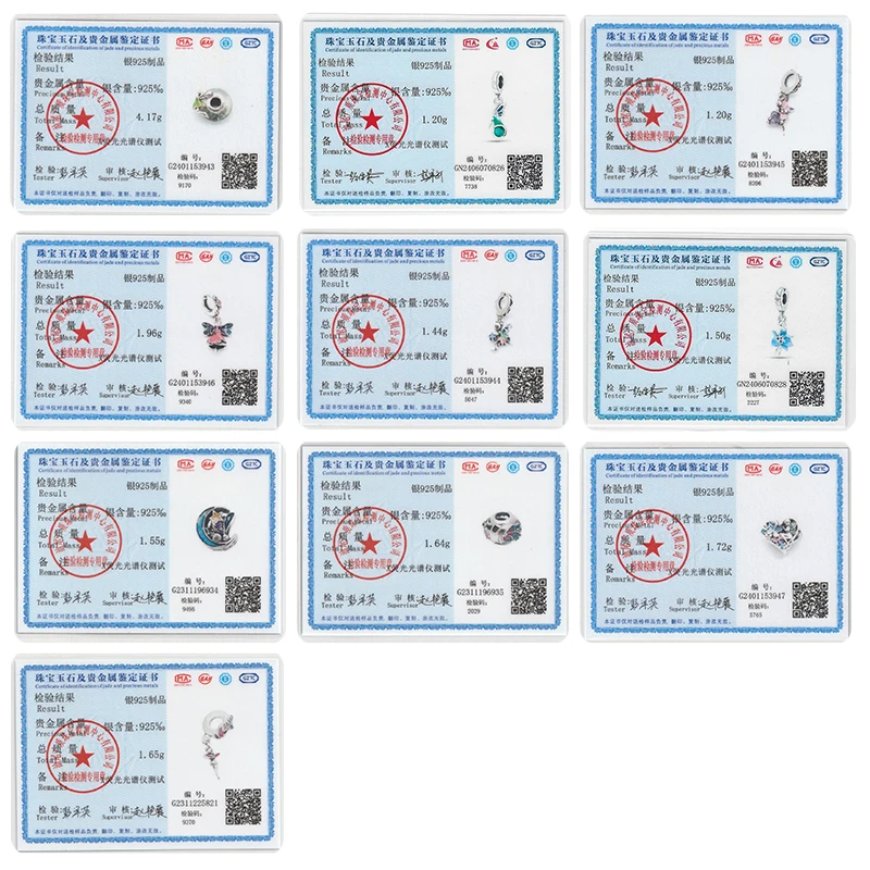 100% стерлингового серебра 925 пробы бусина цветок эльфа фея циркон подвески