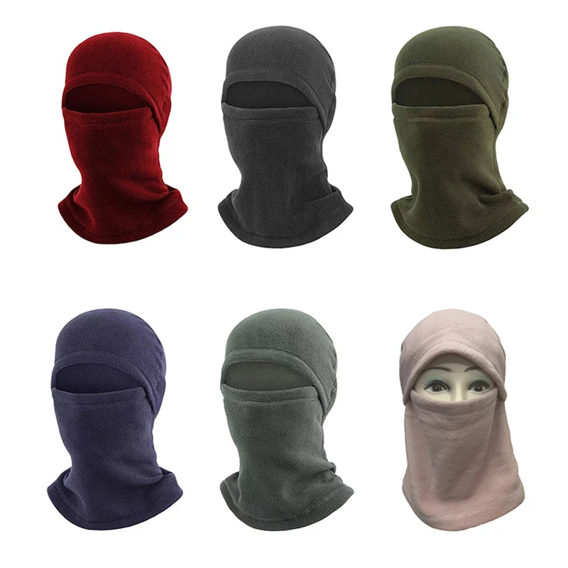 Осенне-зимняя теплая головная повязка одна маска Шейная спортивная шапка