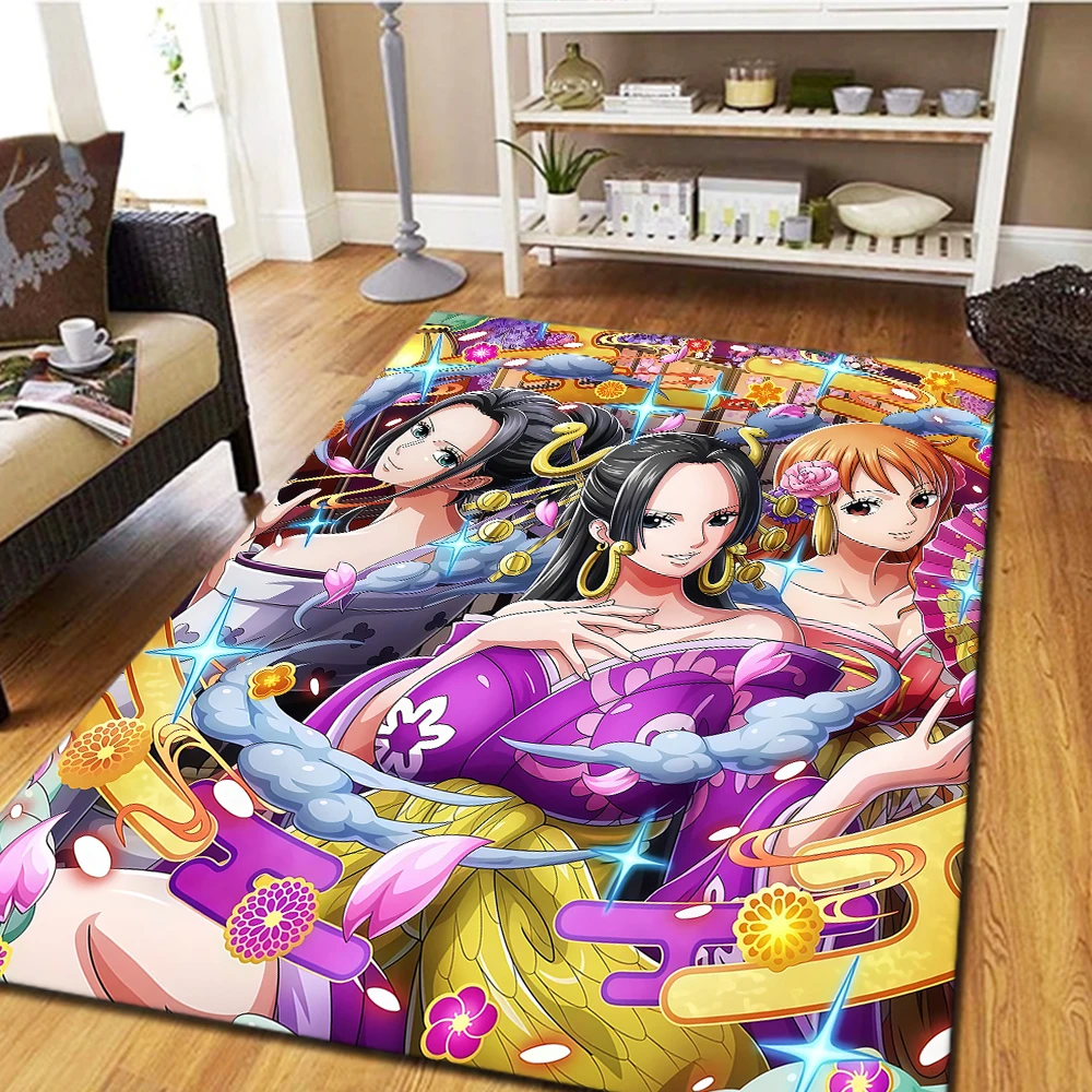 Фото Ковер One Piece Nami для гостиной, спальни, домашнего декора, крутой киноковер и игровой коврик для пола -HE119 №2