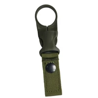 1 pc portable snap button closure water bottle buckle multi functional camping tool practical durable webbing