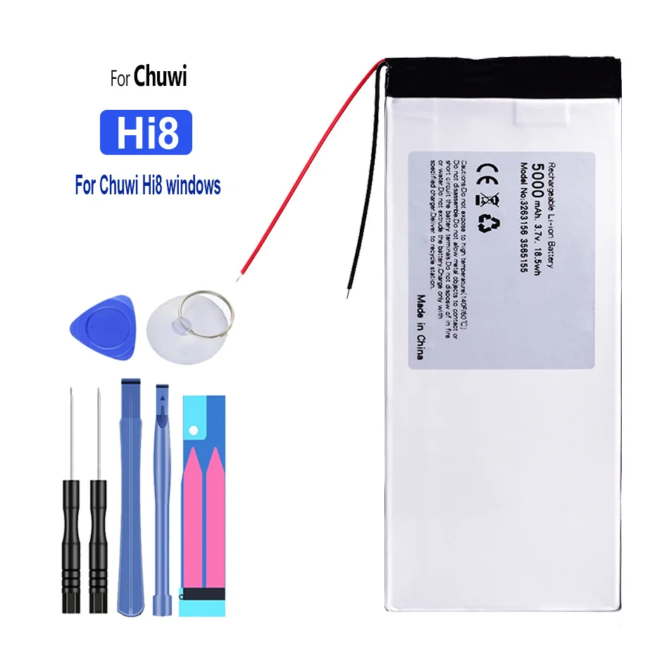 

Battery Hi 8 4800mAh for 8" Chuwi Hi8 windows Tablet 3263156 3565158