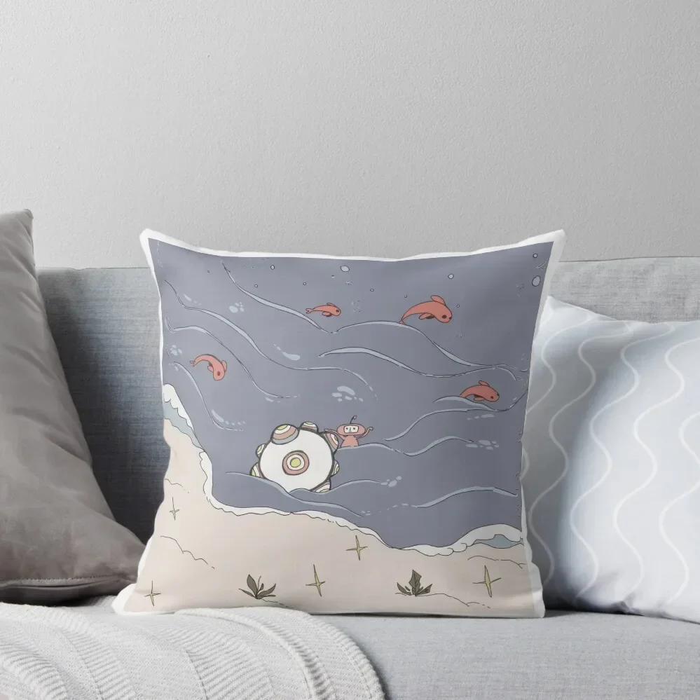 Декоративная Подушка-наволочка с надписью We love katamari