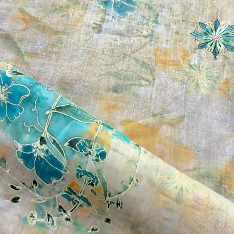 Растительный стиль высокое качество натуральная чистая ткань для нижнего белья