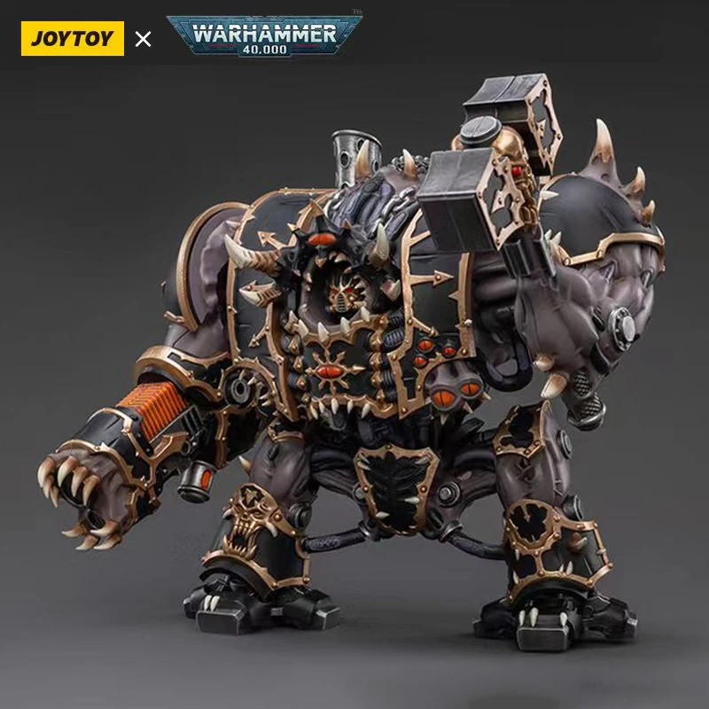 

JoyToy Warhammer 40k Chaos Space Marines Black Legion Helbrute 25cm Collectible soldier Anime Action Figure Model Toys