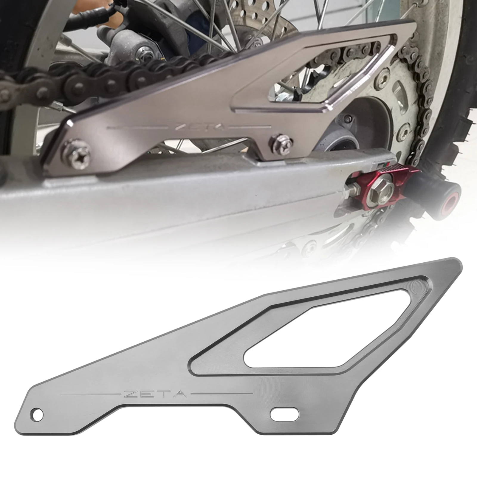 

CNC алюминиевая крышка передней звездочки мотоцикла защита цепи для Honda CRF250L 2013-2018 красный синий аксессуары для мотоцикла