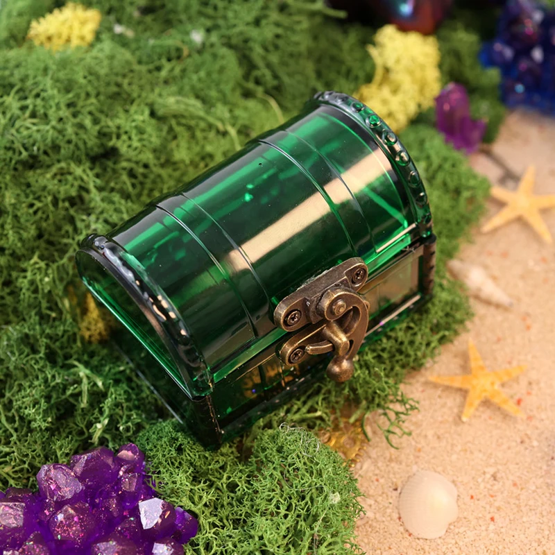 Дешево Силиконовая форма для сундука с сокровищами, коробка для хранения ювелирных костей, силиконовая форма с кристаллами из эпоксидной смолы, по...