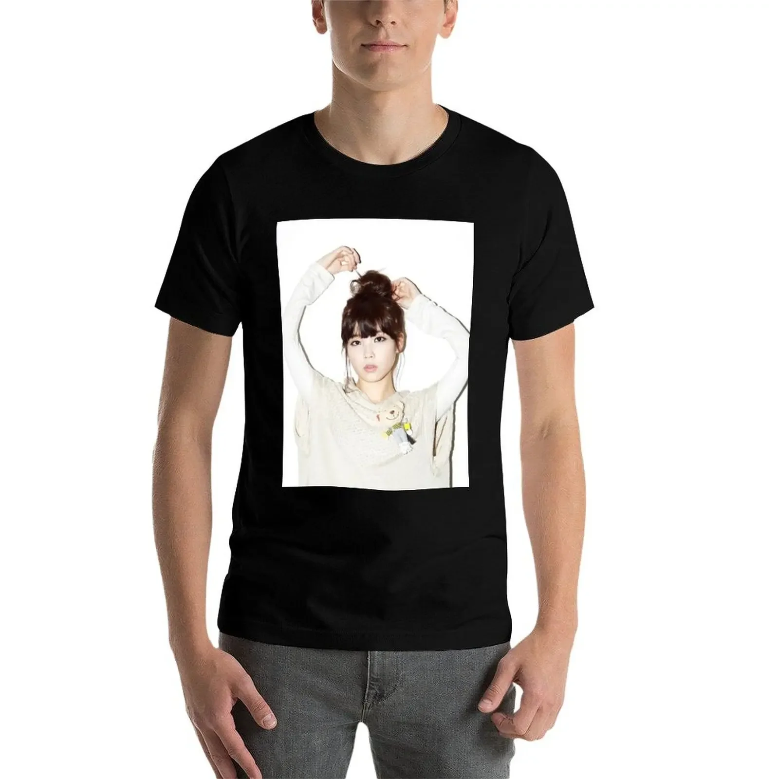 Футболка IU футболка на заказ блузка большого размера простые белые футболки для