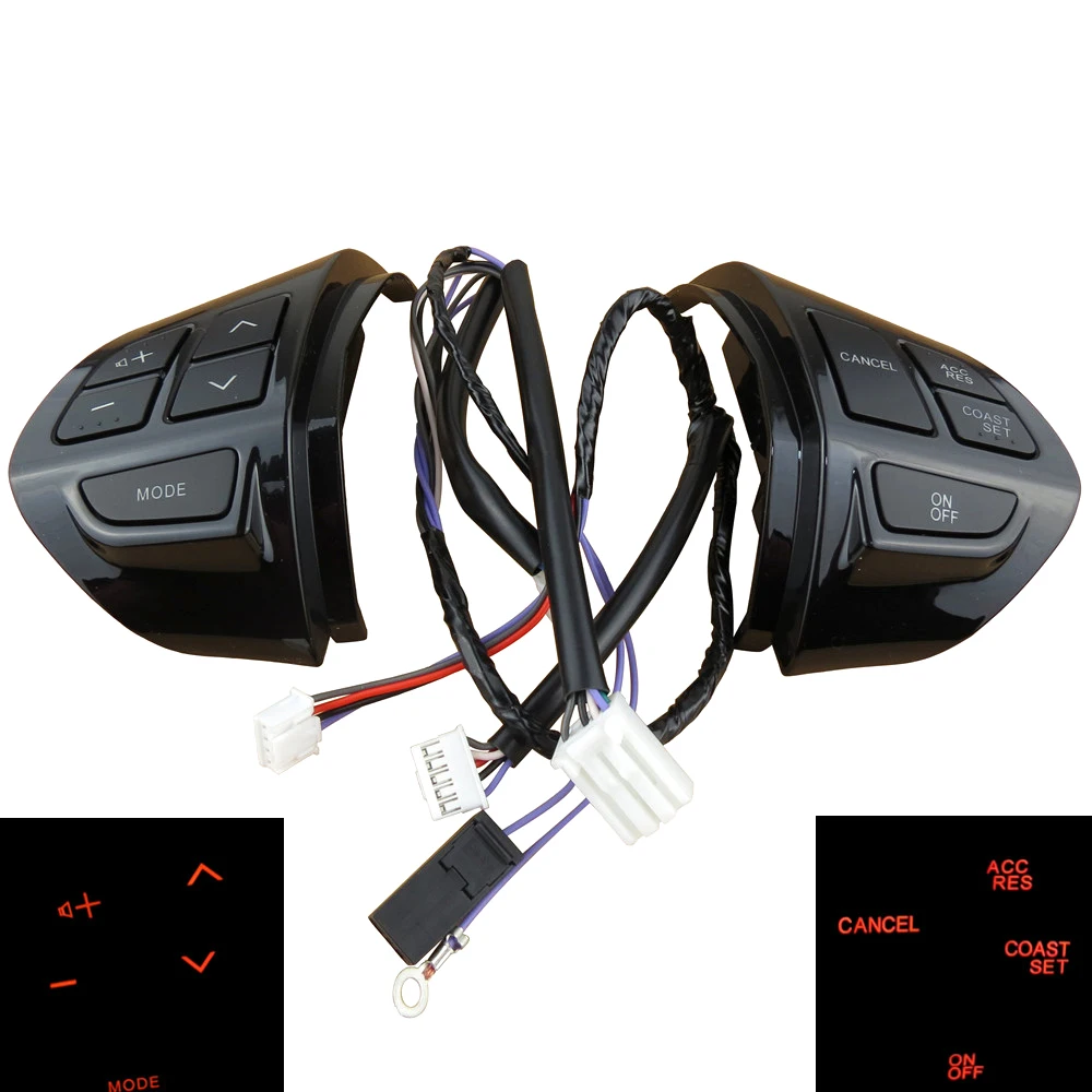 

Car Accessories For Mitsubishi ASX Pajero/Montero L200(KB) Outlander XL Cruise Control Steering Wheel Switch Buttons 8602A008