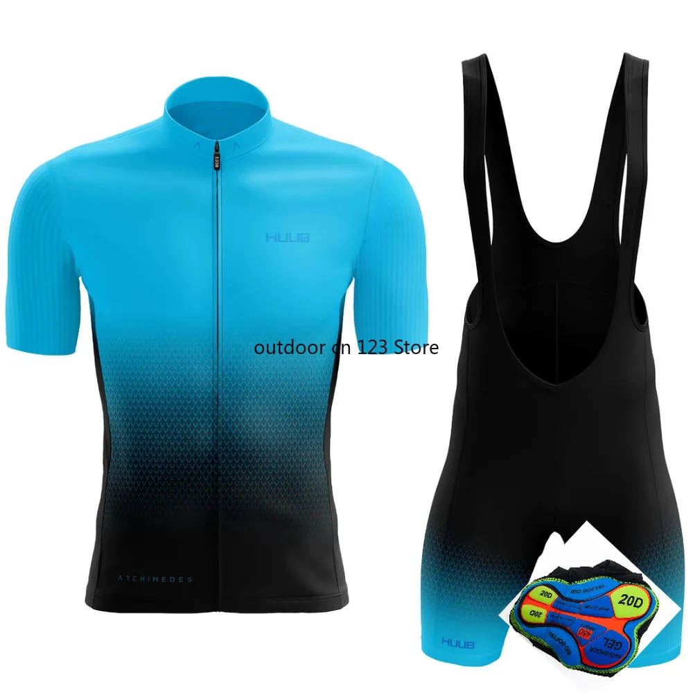 

Комплект одежды для велоспорта HUUB мужской, трикотажная одежда для езды на велосипеде, шорты, штаны, дорожный велосипед, комплект, 9 цветов