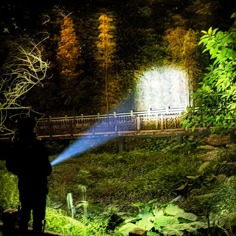 Портативсветильник вспышка сисветильник высокая мощность перезаряжаемый зум