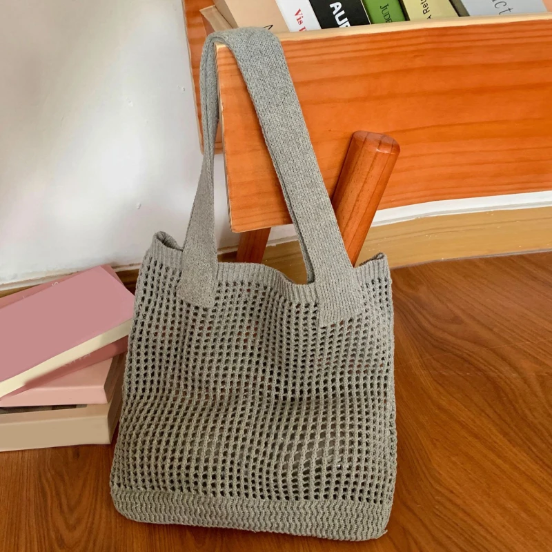 Женская пляжная сумка-тоут Легкий Повседневный тканевый тоут на плечо для