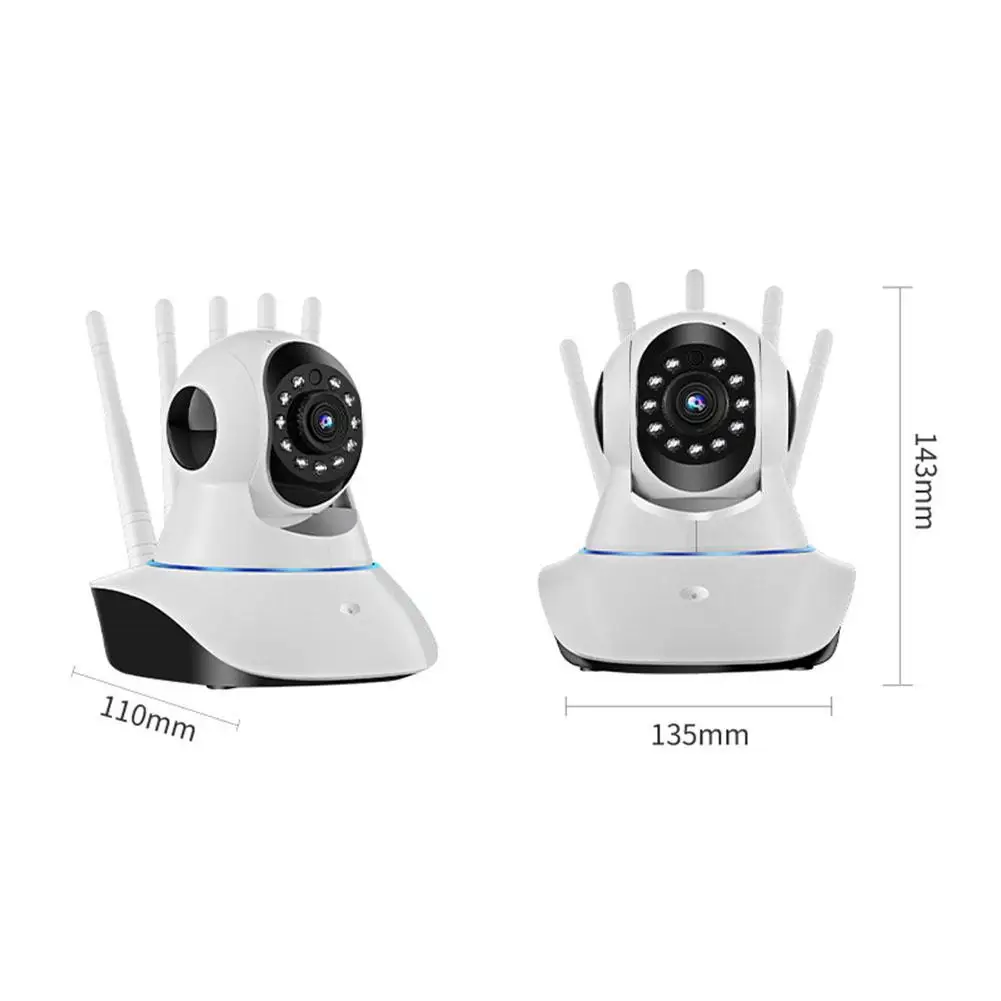 Беспроводная домашняя камера безопасности с Wi-Fi умная HD инфракрасная ночного