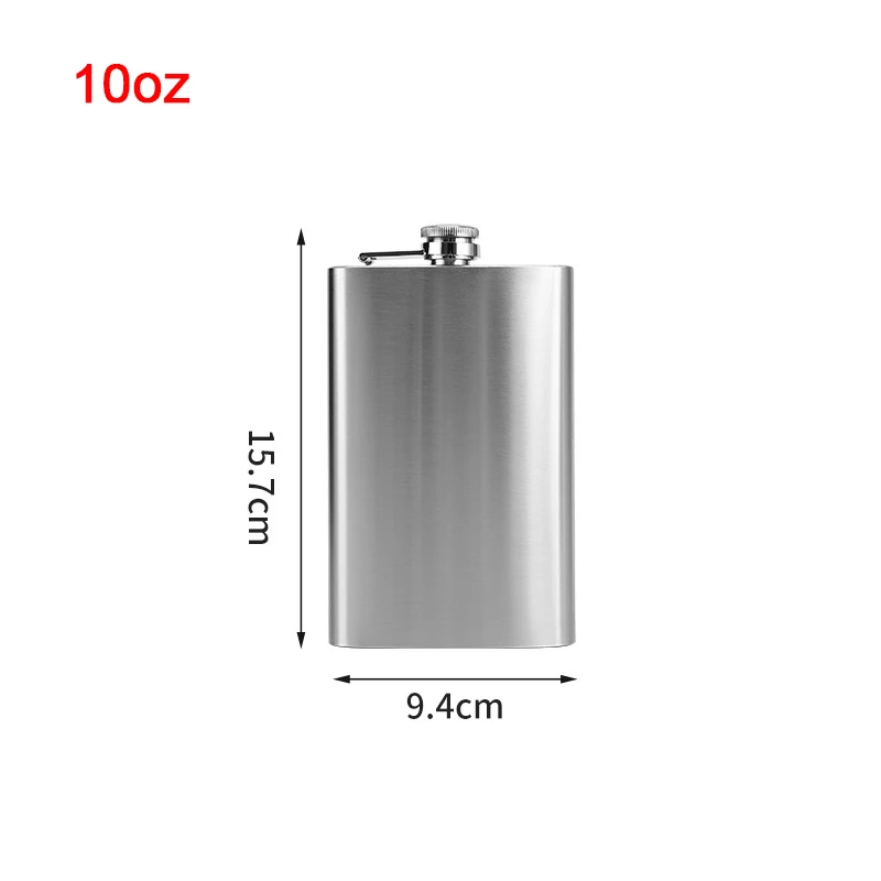 

1-18 унций фляжка из нержавеющей стали для спиртного алкоголя, фляжка для виски, бутылка, дорожный контейнер для жидкости, аксессуар, портативная фляжка на бедрах