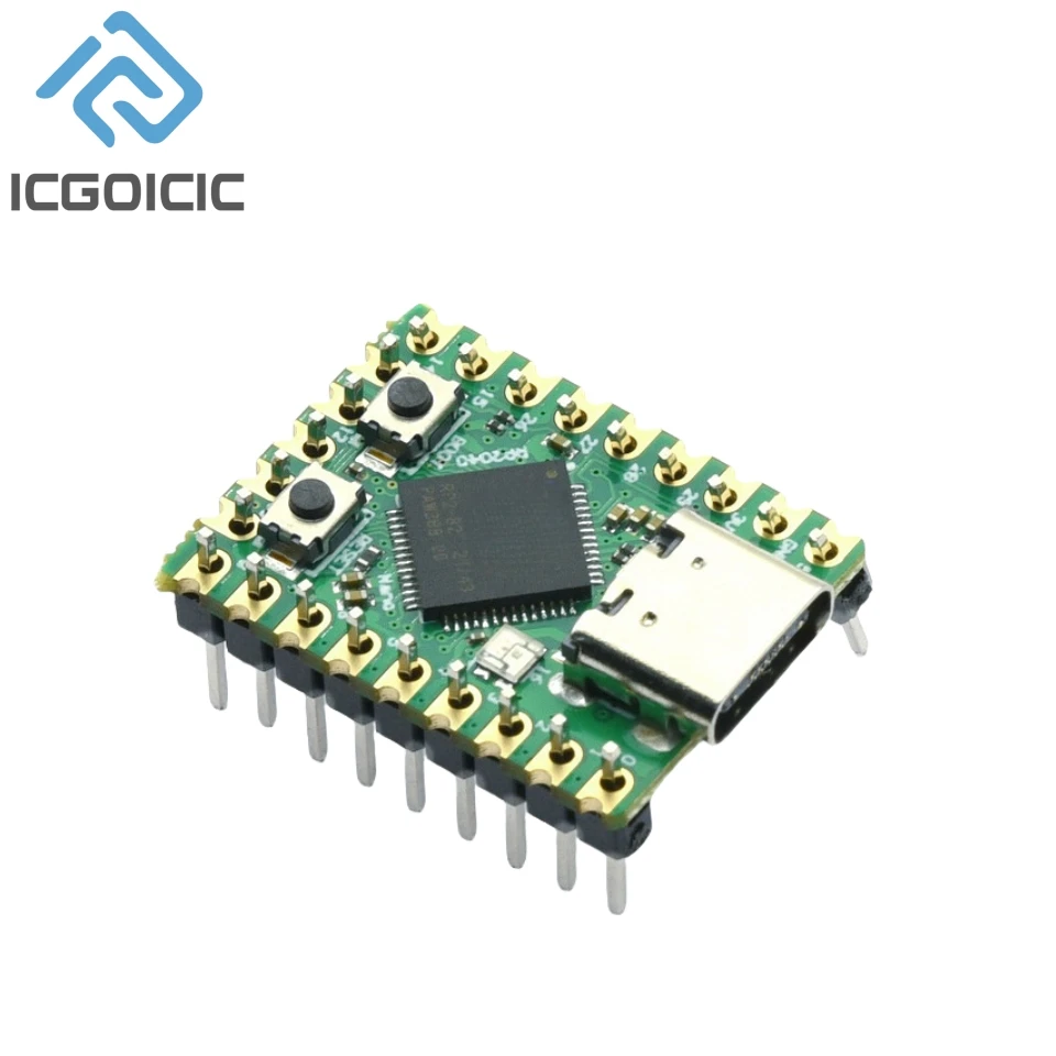 Raspberry PI Pico Mini RP2040-ZERO макетная плата микроконтроллера RP2040 двухъядерный процессор