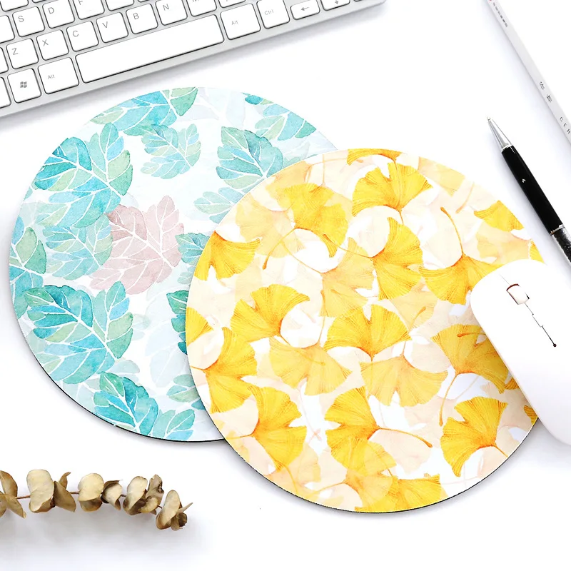 

Kawaii коврик для стола с фламинго и цветком, коврик для подставки, мышь для ноутбука, ПК, кожаный игровой коврик для мыши, новая модная настольн...