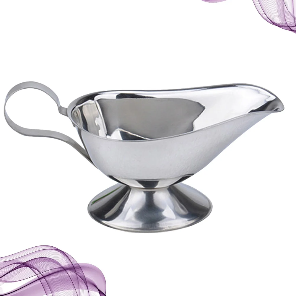 

Ceramic Sauce Dish Ceramic Pitcher Sauce Serving Boat Sauce Pourer Gravy Bowl Metal Pitcher