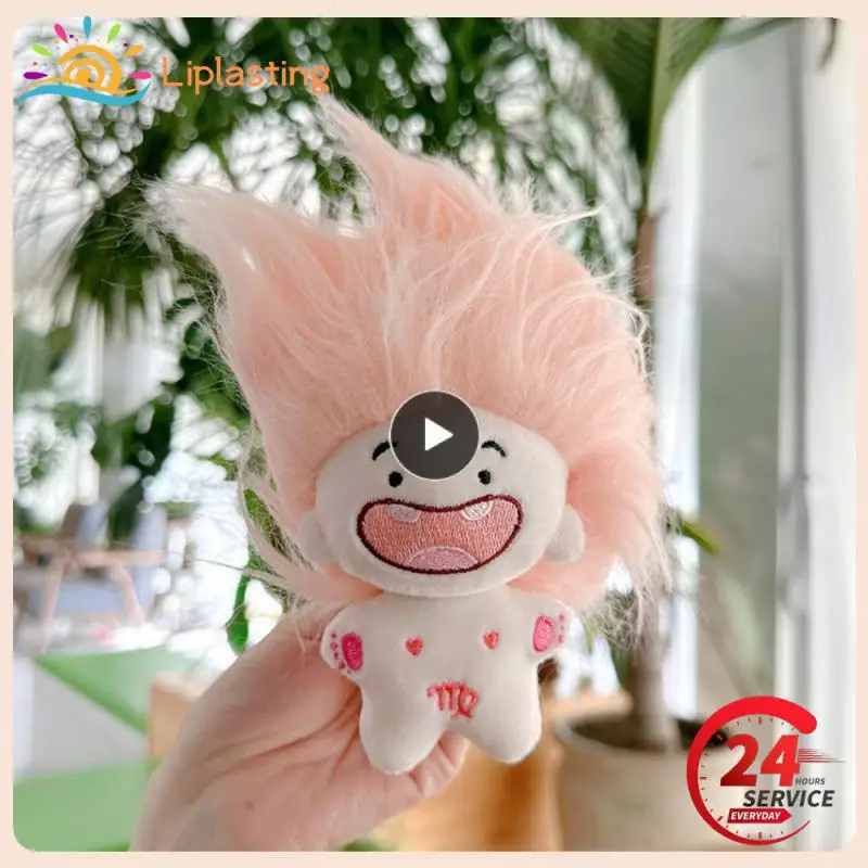 Funny Diy Hairstyle Plush Toys Toothless Creative Doll