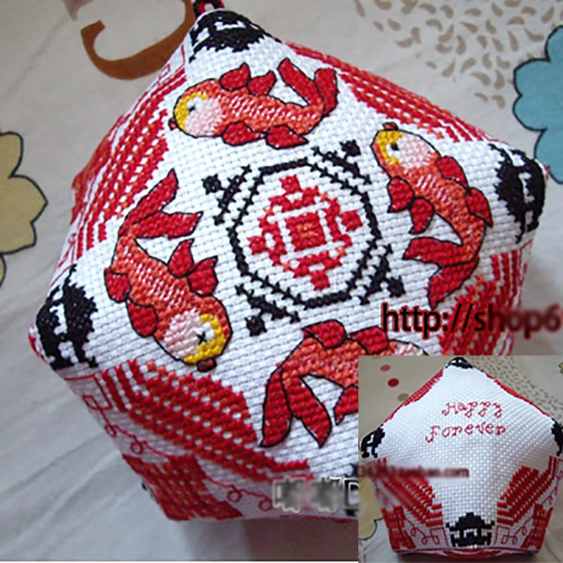 Набор для вышивки крестиком ZC033 наборы нитки игла подушка Biscornu вышивка |