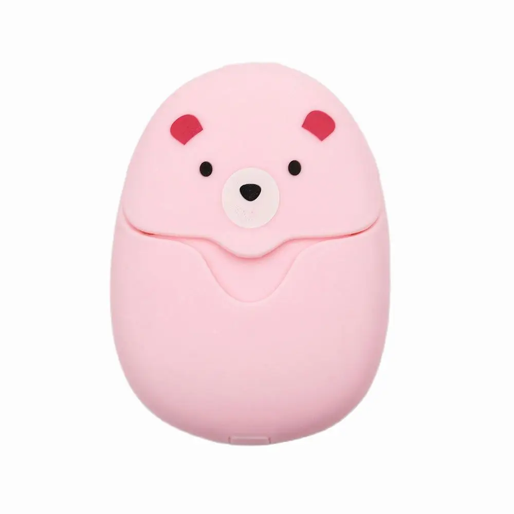 50 шт. одноразовые коробки бумажного мыла для путешествий кемпинга портативная