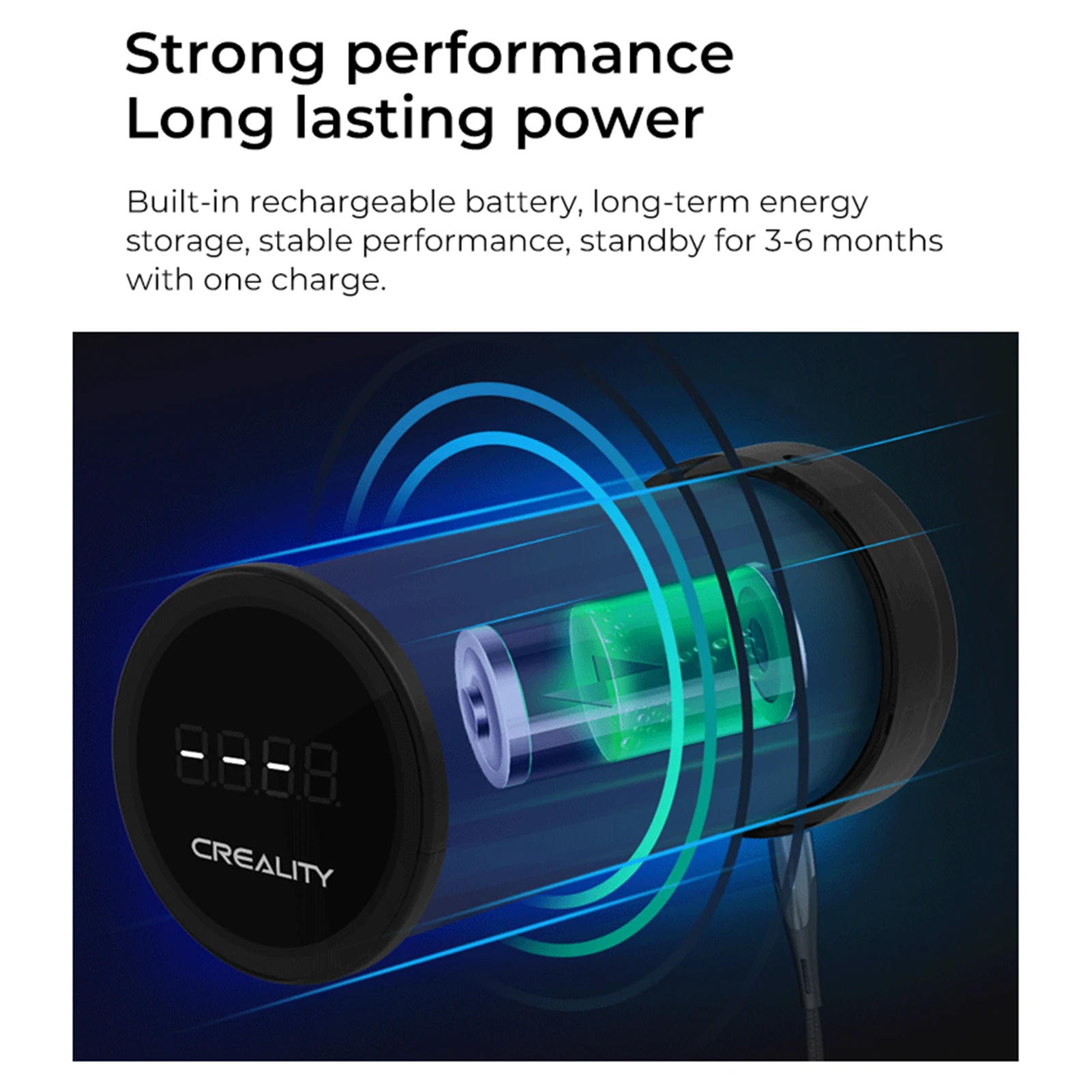 Creality 3D Digital Spool Rack-S (Single) подходит для всех 3D-принтеров FDM поддержка точного