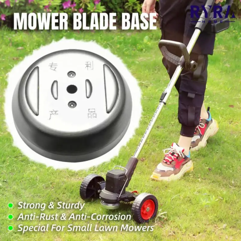 

Нержавеющая сталь крышка травы защита лезвия база сад электрическая газонокосилка ножи аксессуары Беспроводная зарядка триммеры набор де...